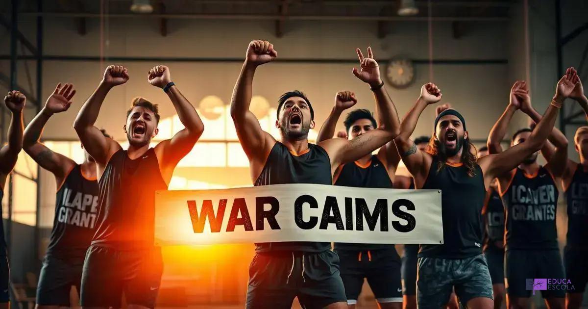 Incorporando Gritos de Guerra em Treinamentos