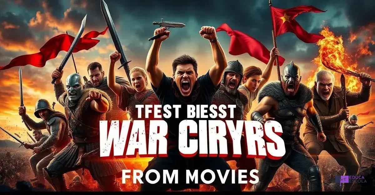 Os Melhores Gritos de Guerra de Filmes