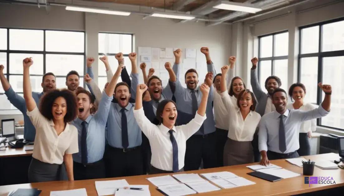 Histórias de sucesso em equipes motivadas