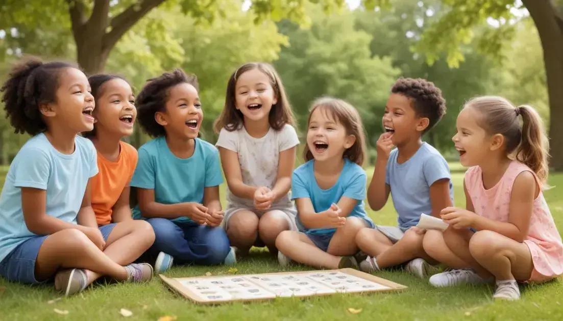 Jogos e brincadeiras com rimas